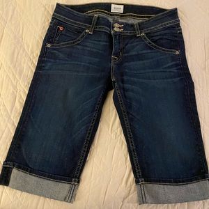 Hudson cuffed bermudas. EUC 28